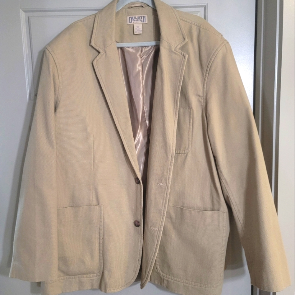 Men's DuluthFlex Fire Hose Presentation Jacket – Size 3XL in Stylish Tan!